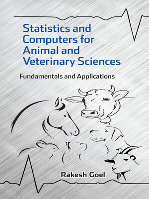 cover image of Statistics and Computers for Animal and Veterinary Sciences